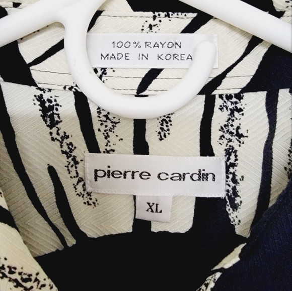 Pierre Cardin Short Sleeve Button-up Shirt  | XL - Picture 8 of 10